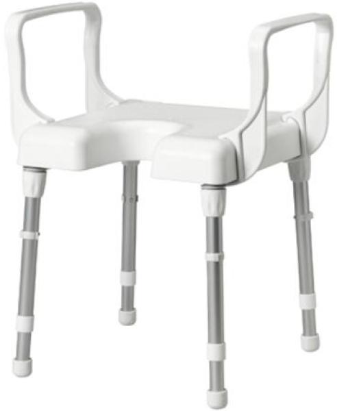 Duschhocker CANNES mit Haltegriff